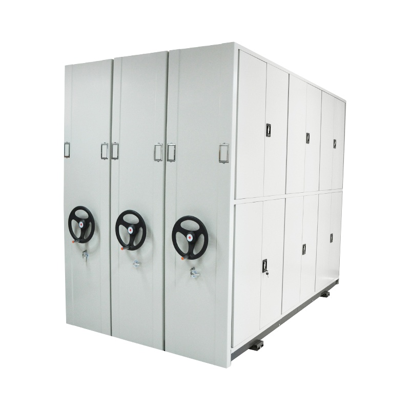 创世人 钢制智能1号底图密集柜密集架档案室带轨电动密集柜档案柜收纳柜文件柜密集架