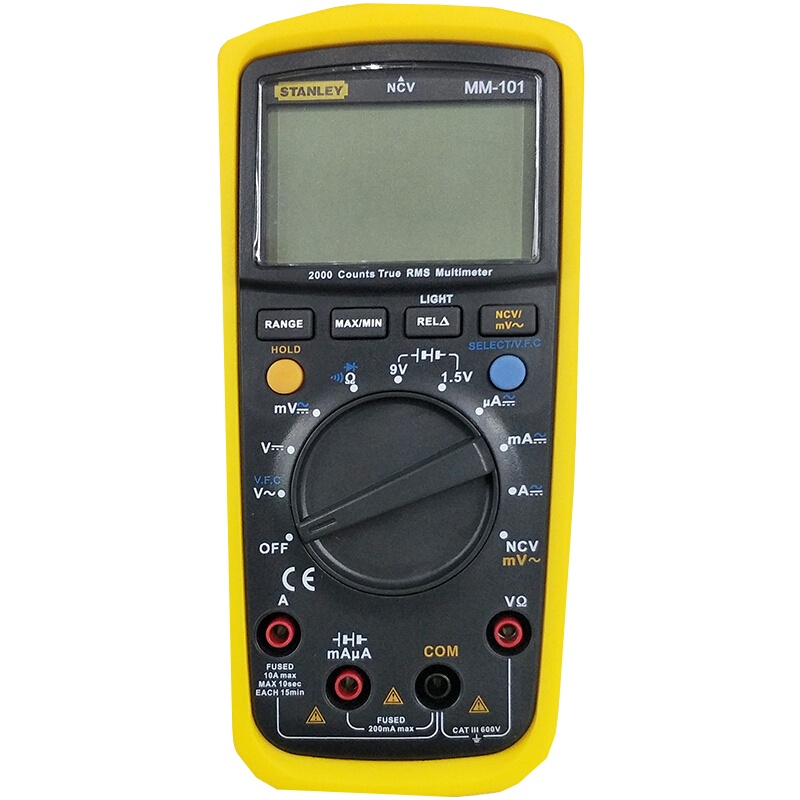 史丹利 MM-101-23C 数字万用表 单位(件)