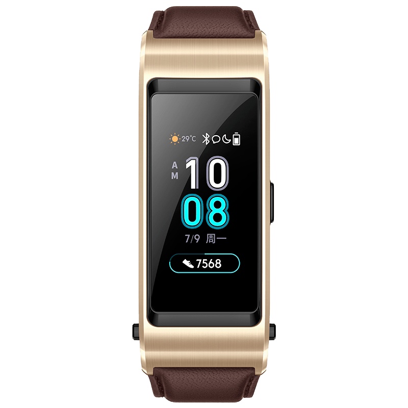 [商务版-摩卡棕]HUAWEI/华为B5手环智能运动心率男手表女蓝牙耳机带手腕彩屏通话电话接打多功能睡眠监测腕表成人防水腕带Android平台;ios平台通用