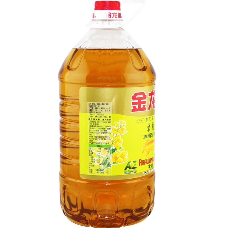 金龙鱼营养强化维生素A非转纯香菜籽油5L