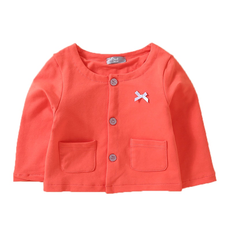 女童洋气春装外套韩版小童时尚开衫卫衣儿童休闲长袖上衣MR17030