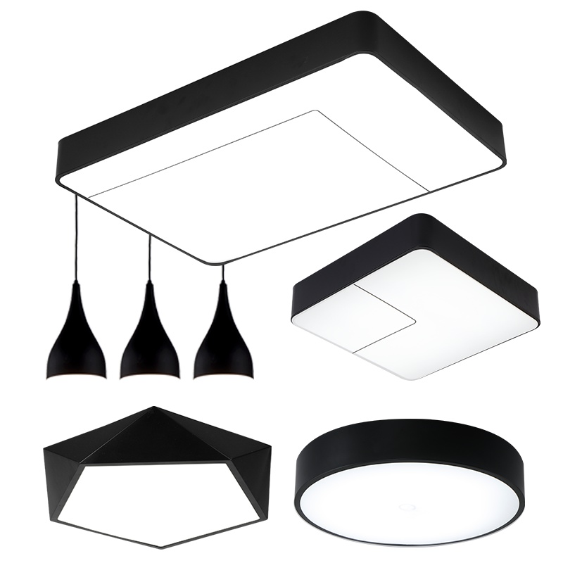 Grevol品拓(PINTUO)LED吸顶灯客厅灯简约现代吸顶灯亚克力卧室灯成套灯具组合搭配灯具套餐25M2