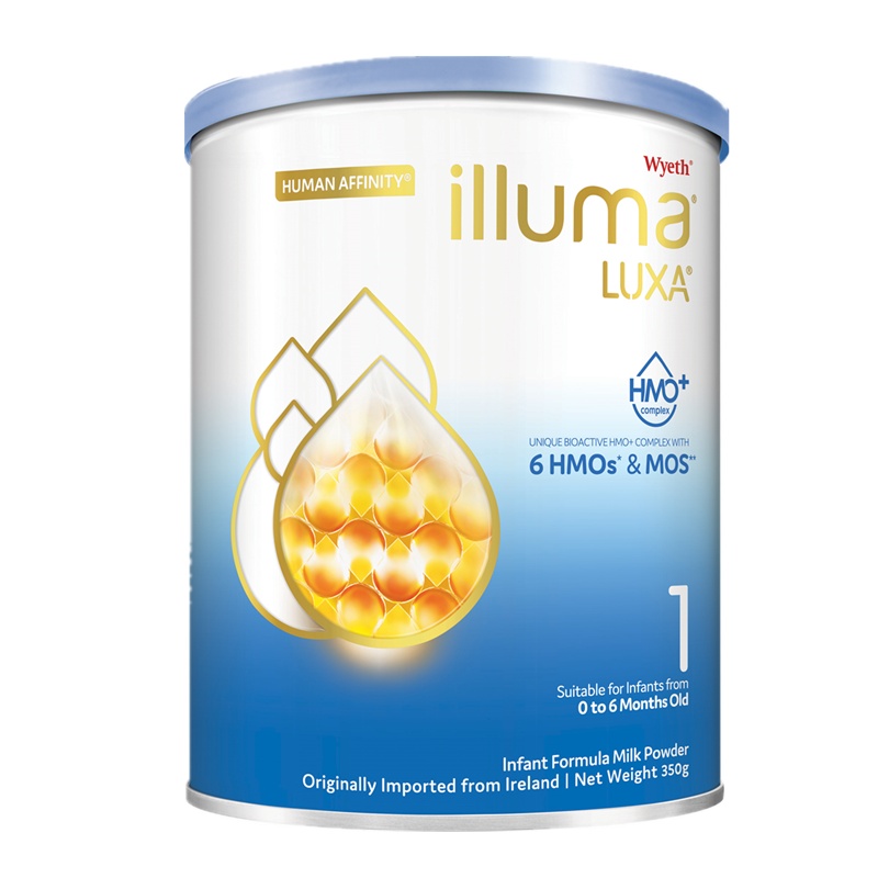 惠氏Wyeth启赋Illuma HMO+婴幼儿奶粉一段350g/罐(0-6个月)