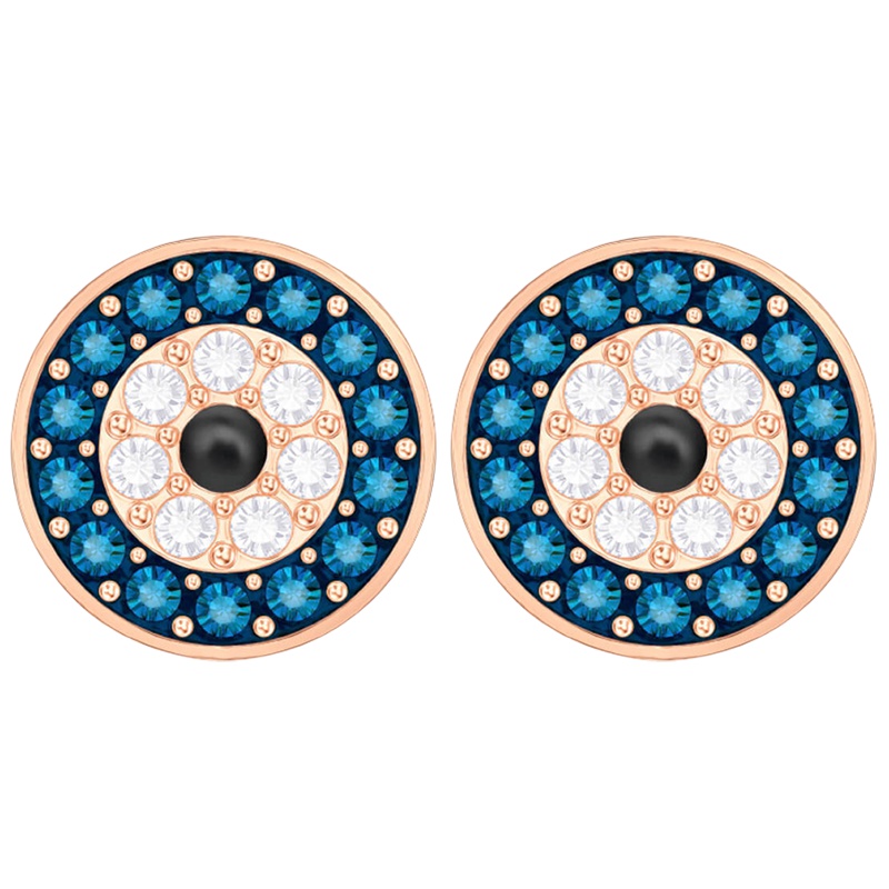 SWAROVSKI施华洛世奇 恶魔之眼水晶耳钉 人造水晶 送恋人5377720