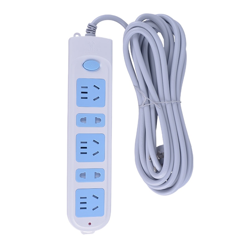 公牛(bull) 插座/带儿童保护门新国标插座/排插/接线板/拖线板/电源插座GN-608 5位5m(单位:个)