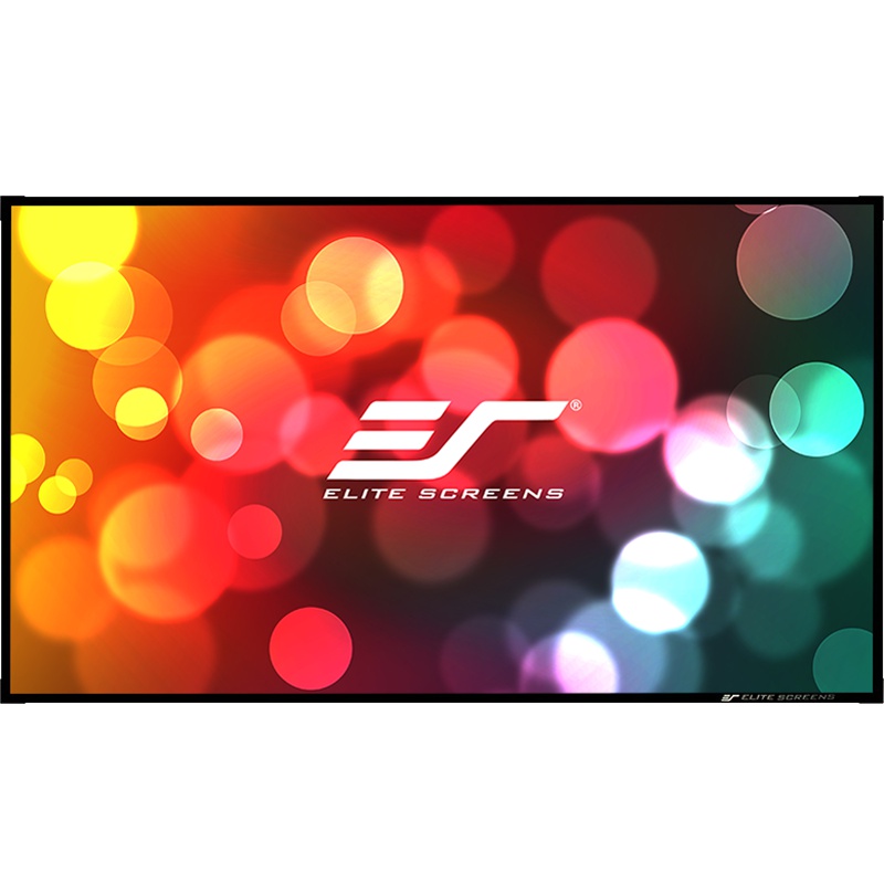 亿立(Elite Screens)100英寸16:9画框幕布 投影幕布 投影仪幕布 投影幕 幕布(AR100WH1)