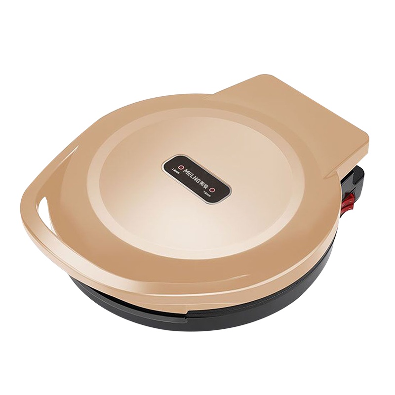 美菱(MEILING)电饼铛双面加热上下悬浮煎烤盘DIY牛排煎饺披萨 香槟金CYJ292909