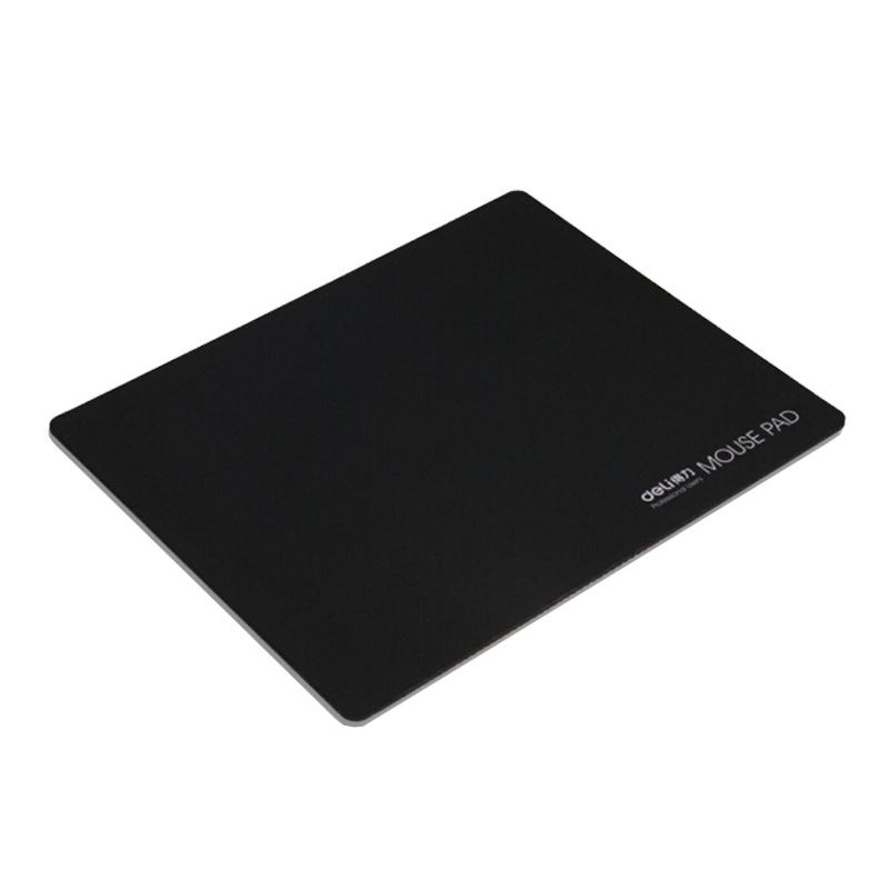 得力 3691 黑色鼠标垫 耐磨办公游戏鼠标垫 办公用品 黑色