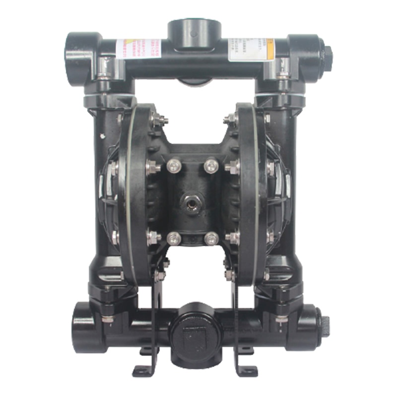 QBYK-15202540气动隔膜泵耐酸碱溶剂压滤抽胶水阿斯卡利泵塑料不锈钢50铝合金+F46