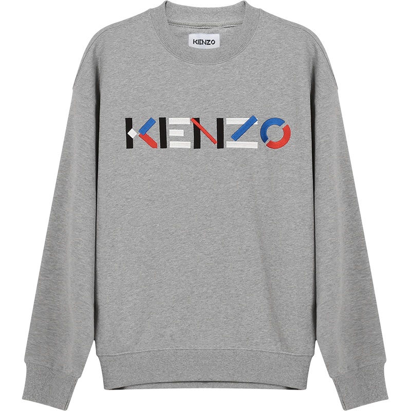 KENZO 高田贤三 男士 棉质加绒款圆领长袖卫衣运动衫 FB5 5SW523 4MO