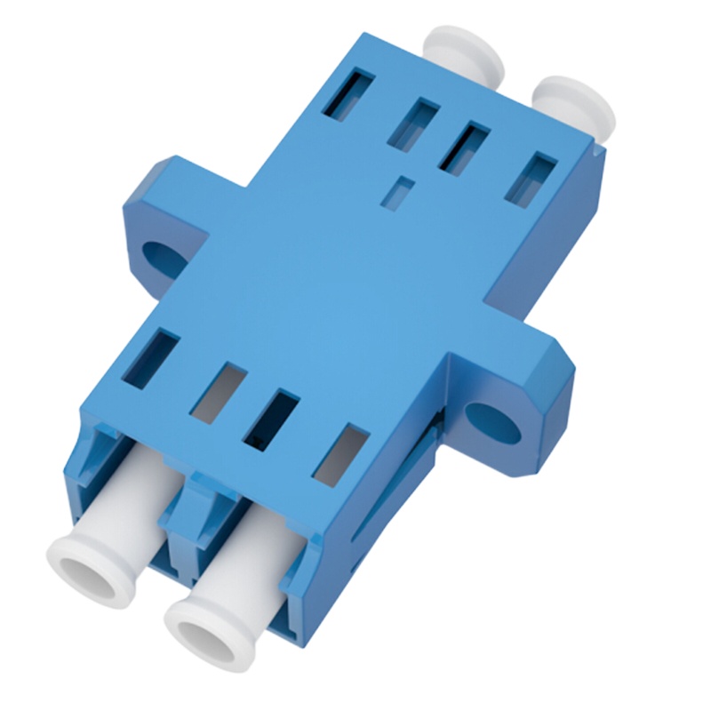 LC-LC双工电信级光纤耦合器 法兰盘跳线延长器对接头适配器