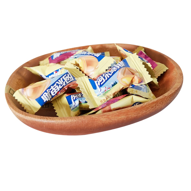 阿尔卑斯ALPENLIEBE 阿尔卑斯牛奶夹心糖意韵甜心散装婚庆糖 500g