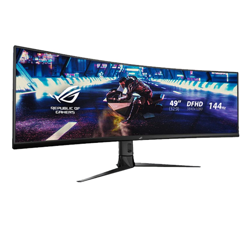 华硕 49英寸曲面显示屏 32:9 144Hz显示器 HDR400 Free-sync2 XG49VQ