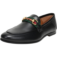 GUCCI 古驰 男士 皮革可踩脚马衔扣乐福鞋皮鞋 581513 DLCC0