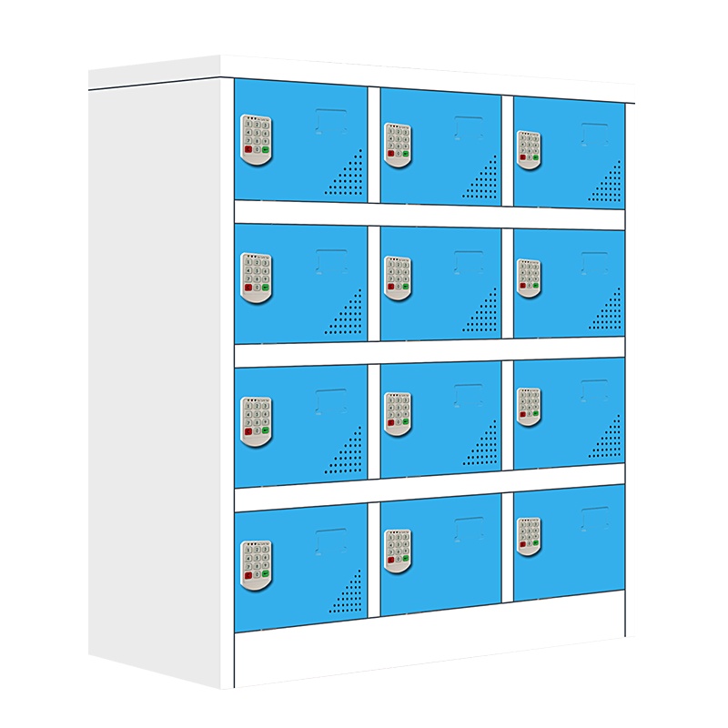 [红心家居]办公柜教室学生书包柜铁皮储物柜家用鞋柜阳台柜