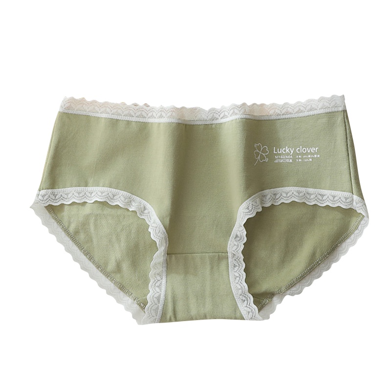 5条浪莎内裤亲肤内裤纯棉底裆女生印花可爱女士内裤低腰少女