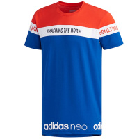 Adidas阿迪达斯Neo短袖男装2019夏季新款圆领休闲运动服T恤EJ7073