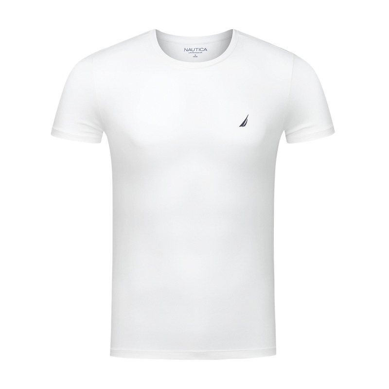 诺帝卡NAUTICA UNDERWEAR男士夏季40支柔感棉舒适多色家居短袖