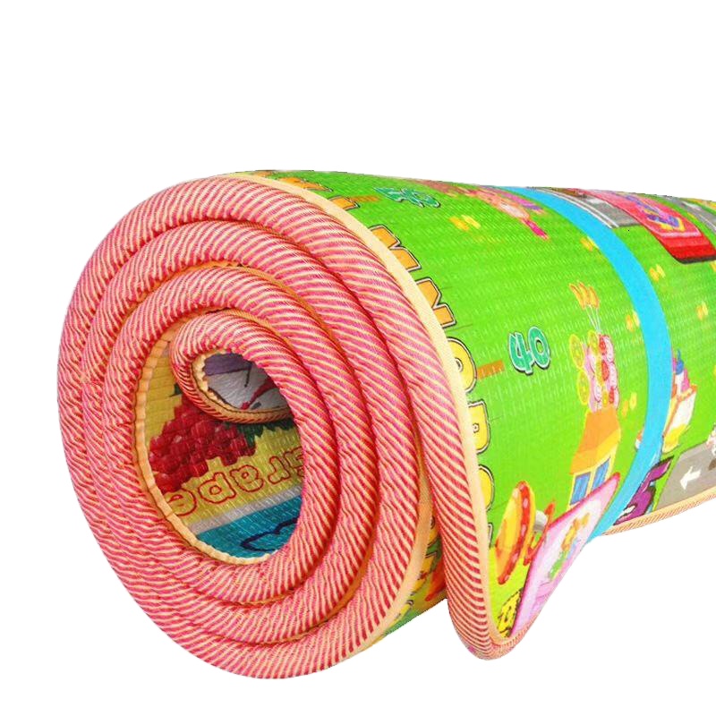 宝宝爬行垫双面加厚野餐垫无味泡沫地垫客厅环保家用爬爬垫 双面加厚0.5cm同行虚标1cm 1.5米x1.8米(小双人床)