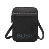 雨果博斯 HUGO BOSS 男士 织物单肩斜挎包手机包50454199