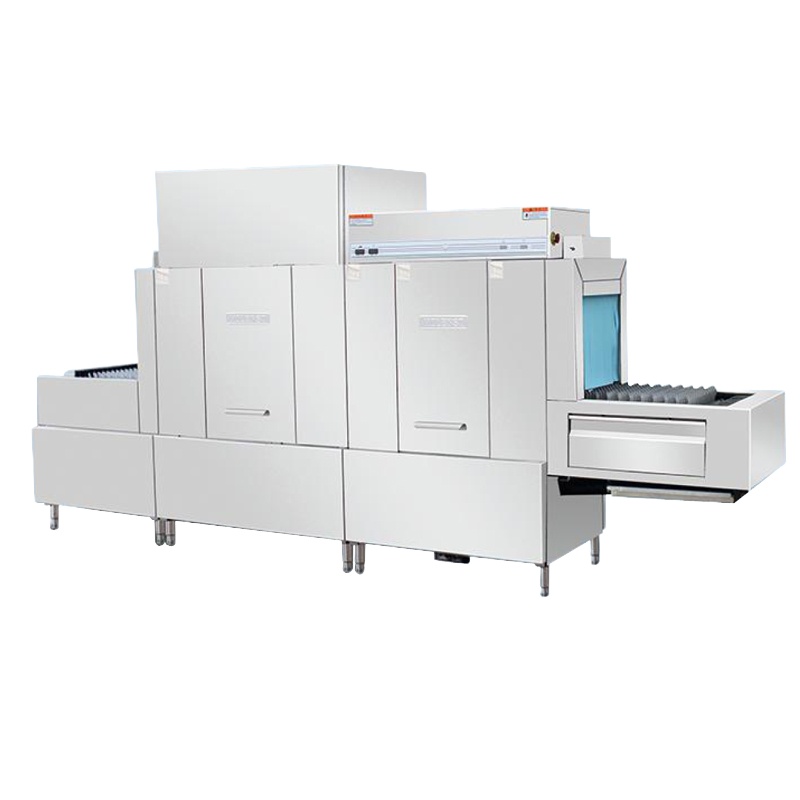 美联斯特高温消毒烘干长龙式洗碗机长龙式洗碗机商用大型大容量餐厅饭店专用洗碟机洗杯机