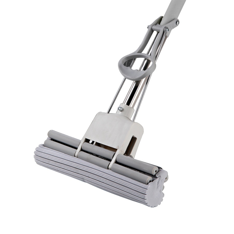 菲仕康吸水海绵懒人拖把拖布一拖滚轮式挤水家用酒店胶棉拖把头地拖免手洗净赠拖头