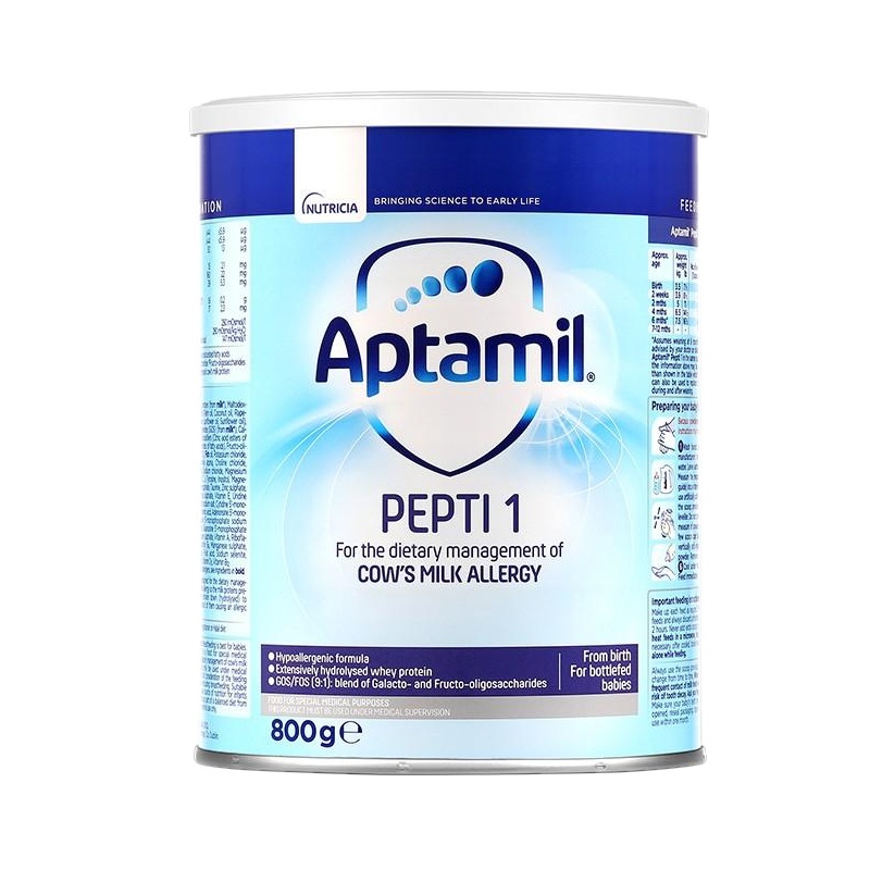 原装进口英国爱他美(aptamil)深度水解抗过敏(6-12个月)2段 800g