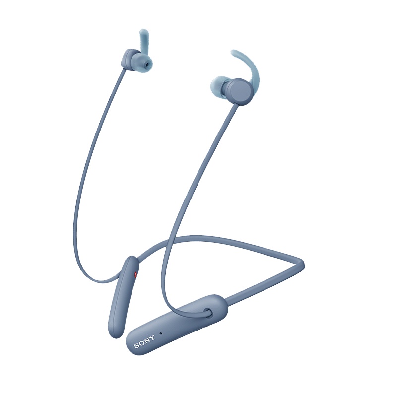 索尼（SONY）WI-SP510 无线防水运动耳机 重低音 蓝色