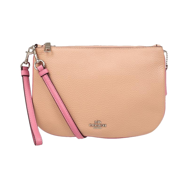 COACH 纯皮单肩斜挎女包