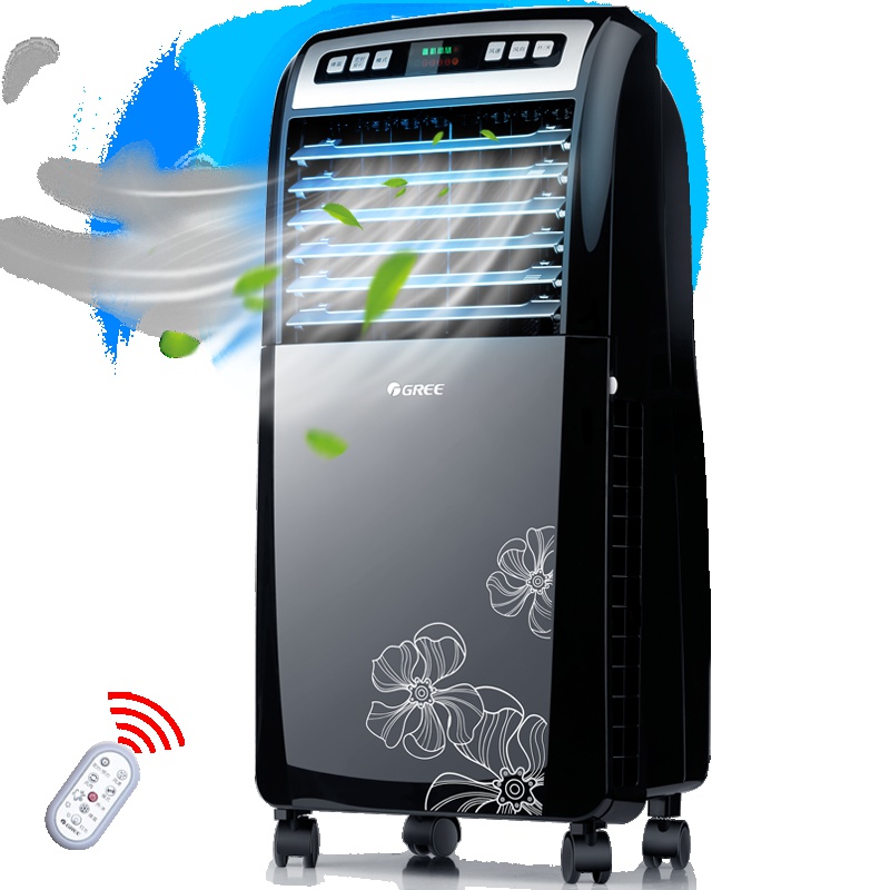 格力(GREE)冷风扇KS-0503D-WG智能遥控空调扇单冷 家用冷风扇静音冷风机