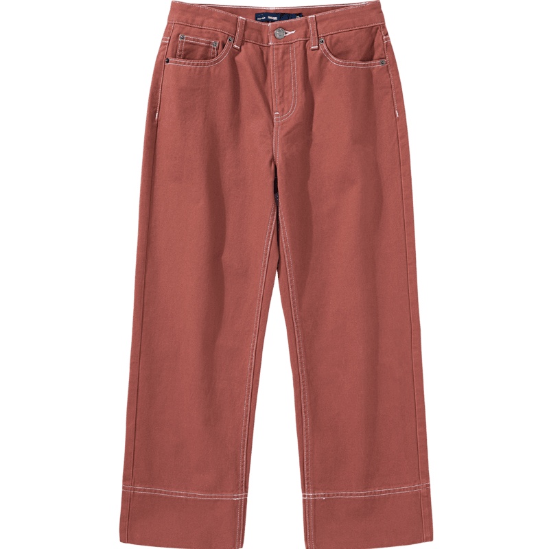 森马阔腿裤女显瘦休闲裤春季2020新款小个子显高九分裤子韩版宽松