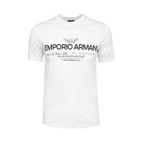 EMPORIO ARMANI 阿玛尼 2020新款 男士LOGO徽标印花短袖T恤高端男士T恤