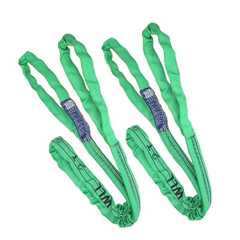 企购优品柔性吊带双扣圆吊带软吊绳8吨4.5米