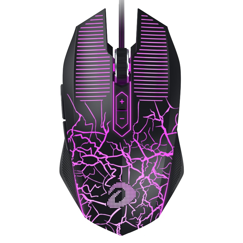 达尔优EM915牧马人3代4代荆棘版电竞有线游戏鼠标台式电脑家用lol吃鸡绝地求生大逃杀守望先锋男士学生蝰蛇CF