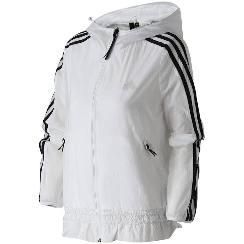 【自营】adidas女服外套夹克梭织休闲运动服DW4545