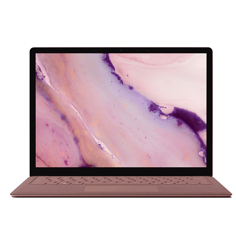 微软(Microsoft)Surface Laptop 2 13.5英寸 超轻薄本触屏版笔记本电脑(i5-8250U 8GB 256GB固态硬盘 含正版office 灰粉金)