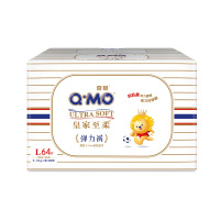 奇莫(Q-MO )皇家至柔弹力裤拉拉裤大号L64片[9-14kg]大号超薄透气超能吸