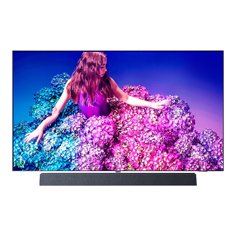 飞利浦 65OLED934/T3 65英寸 全面屏 欧风-OLED BW音箱杜比全景声 流光溢彩4K智能电视机