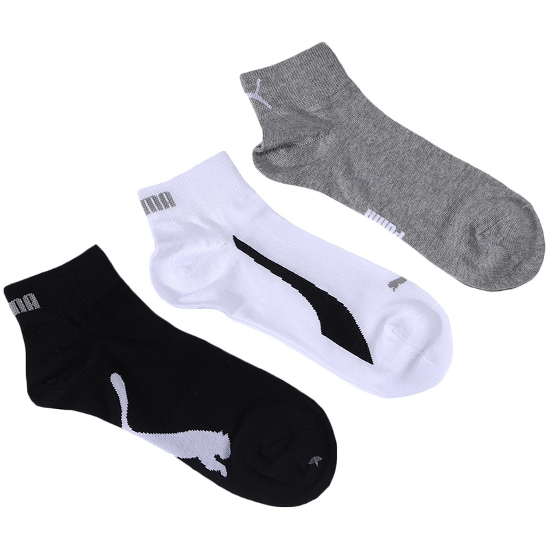 PUMA彪马男袜女袜时尚百搭休闲运动袜跑步训练袜子886413