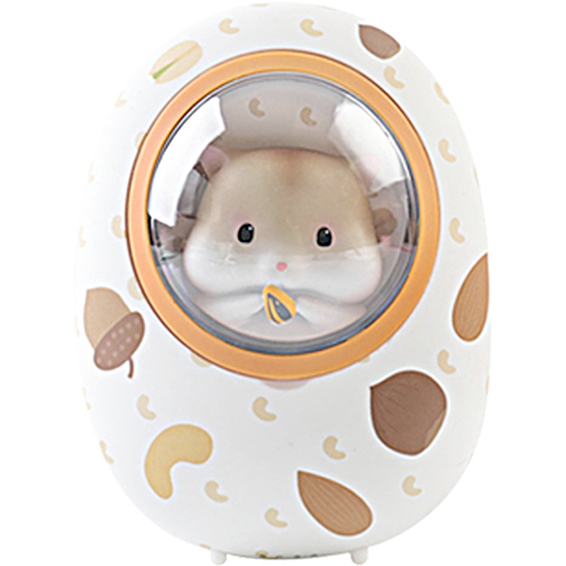 黄油猫 太空舱暖手宝充电宝二合一移动电源 多功能充电器 迷你可爱便携 仓鼠款