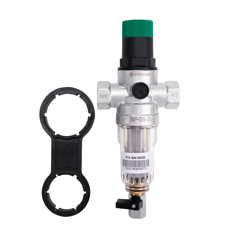 美国.滨特尔(PENTAIR)厨下式家用净水器中央前置过滤器BF-06-B 全屋净水机 大出水量0废水 自冲洗免换芯