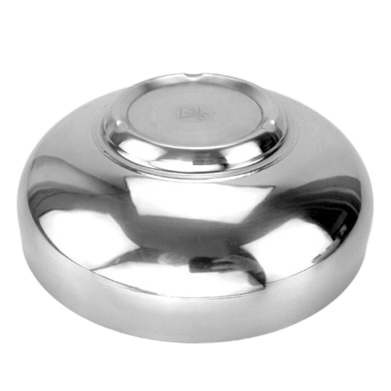 御良材 不锈钢单层韩式冷面碗(单支装) 沙拉碗 打蛋拌菜碗 大汤碗 成人饭碗