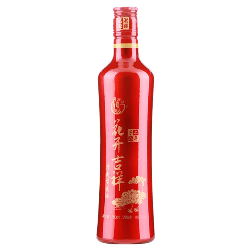 湘溪花开吉祥手工八年陈黄酒500ml