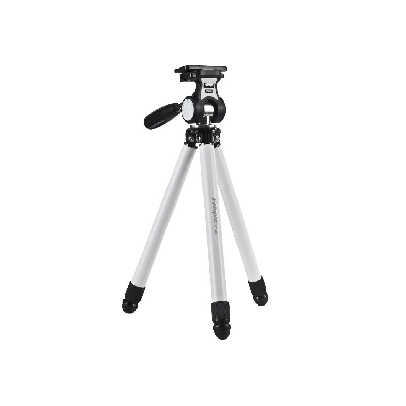 富图宝(Fotopro) FY-683 白色 数码相机 单反卡片机 入门级三脚架 便携手机三角架 相机三脚架