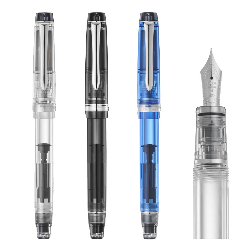 百乐(PILOT) 日本百乐FKVH-15SRS贵客92活塞上墨14K金笔尖钢笔墨水笔