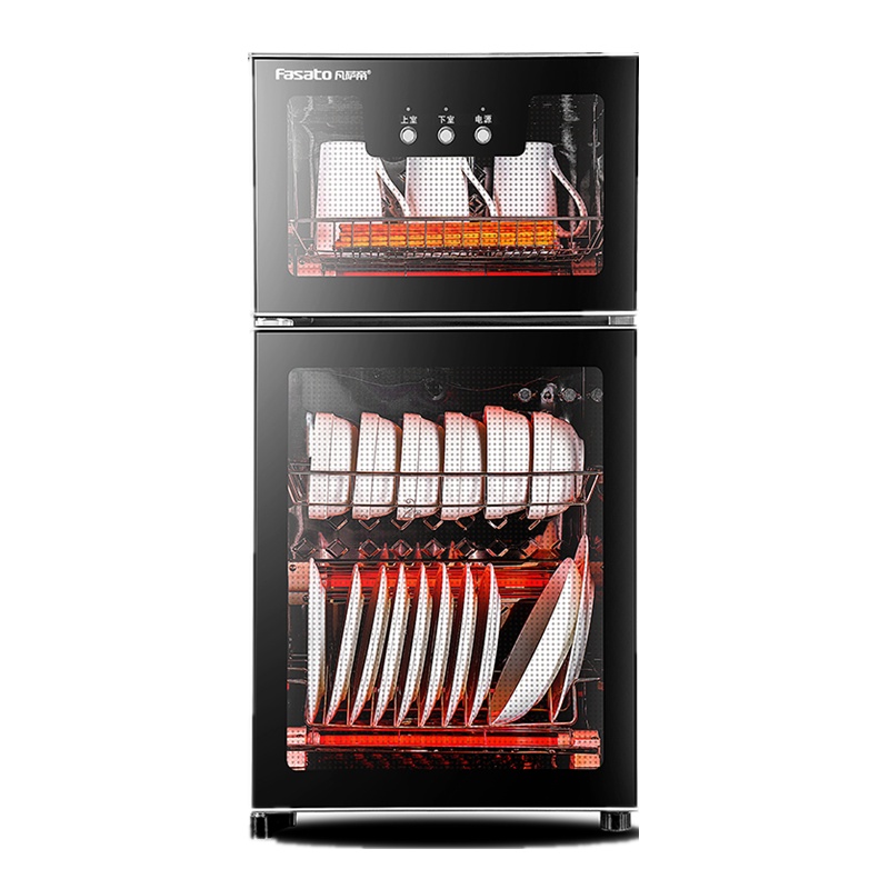 凡萨帝(fasato)ZTP-88家用立式碗柜餐具消毒柜 88L商用大容量厨房食堂餐厅保洁柜商用柜高温二星消