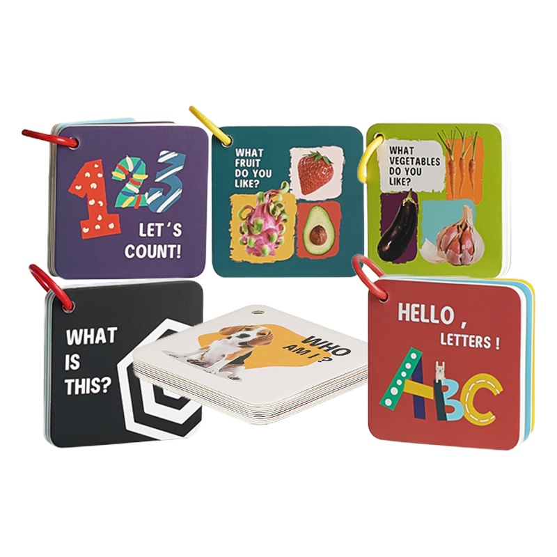 babycare宝宝早教识字卡片儿童看图认字学龄前婴幼儿益智玩具启蒙 7330 宝宝认知卡套装