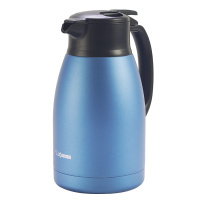 象印(ZOJIRUSHI) 不锈钢真空保温壶SH-HS15C大容量家用保温瓶热水瓶暖壶咖啡壶办公水壶 1.5L