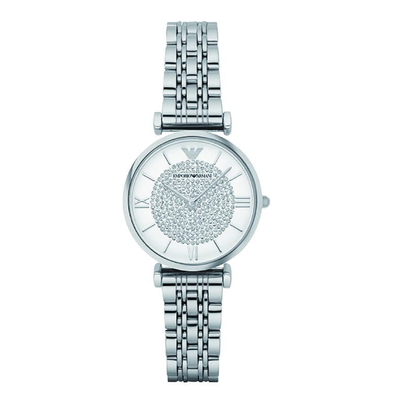 阿玛尼(EMPORIO ARMANI)满天星手表 时尚优雅休闲石英腕表 AR1925