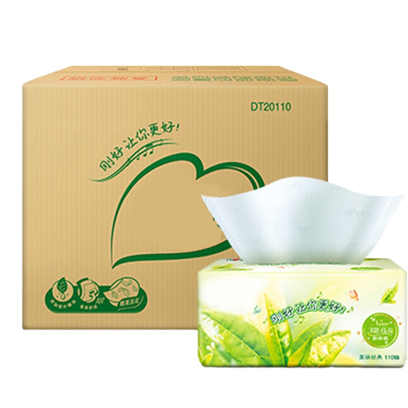 艾可思(X&W)带盒抽纸 LY23611